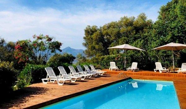 Belle Location Sur Lumio Avec Vue Remarquable Et Jardin Villa Exterior photo